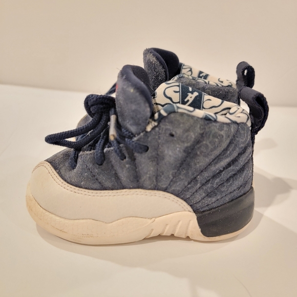 JORDAN 12 XII Retro (TD) International Flight BV8019-445 Sneakers us 5 c - Picture 7 of 10